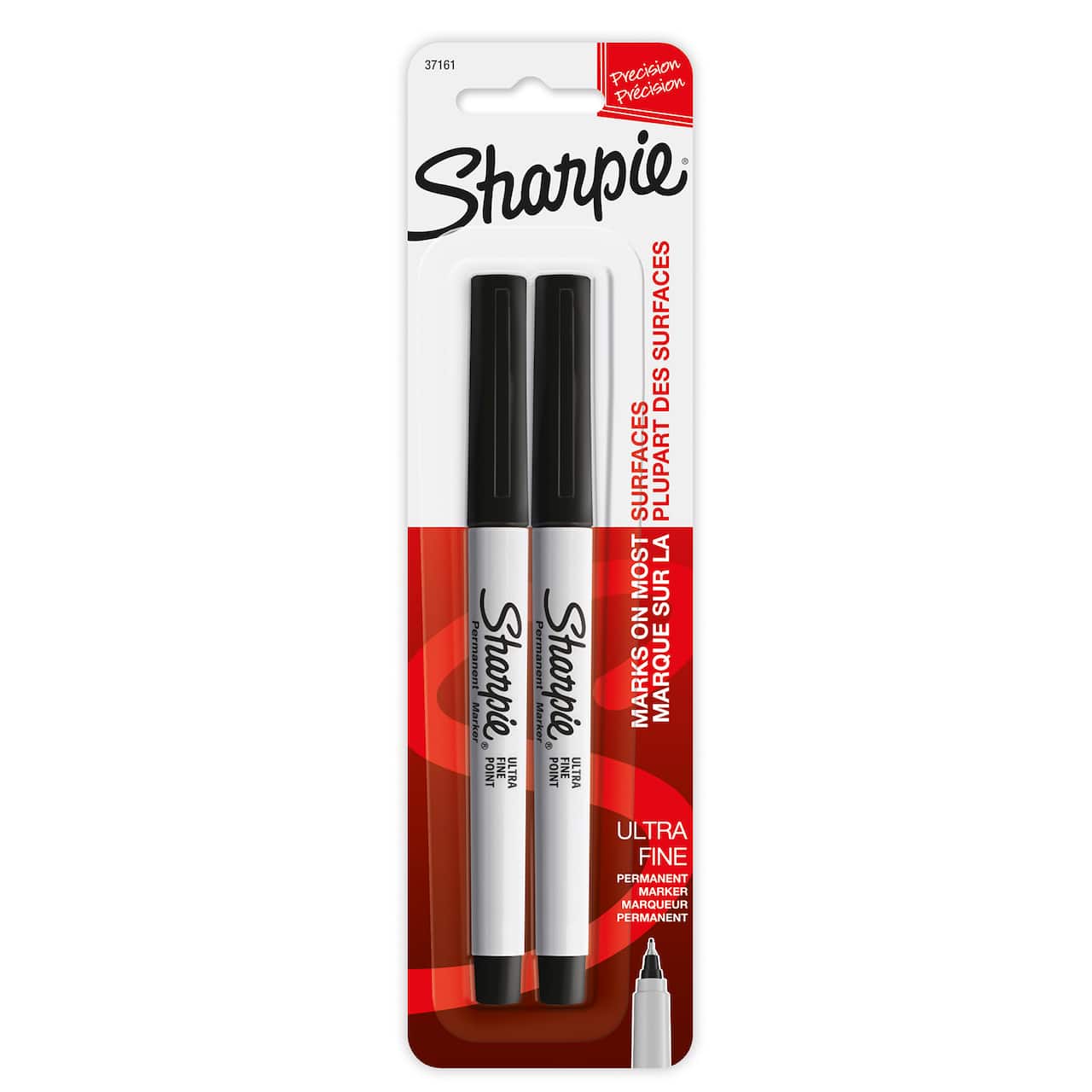 Sharpie® Ultra Fine Point Permanent Markers, Black